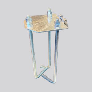 Nedstøbningsbeslag til vippe – Stabil og sikker montering af din flagstang